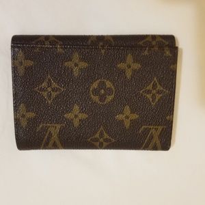 Louis Vuitton men's trifold wallet